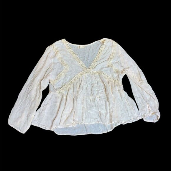 Altar’d State Boho Flowy Baby Doll Top Sz L NWT - Picture 1 of 1